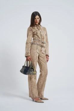 Jaded London Not My First Rodeo 6 In 1 Multi-wear Denim Jumpsuit