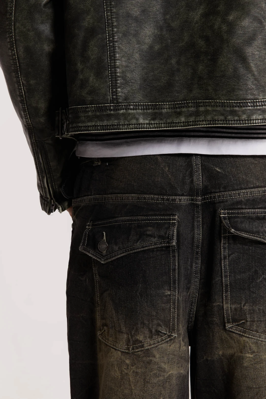 Washed Black Razor Jean - Image 7