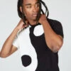Yin & Yang Knitted T-Shirt