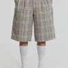 Stone Check Fairway Shorts