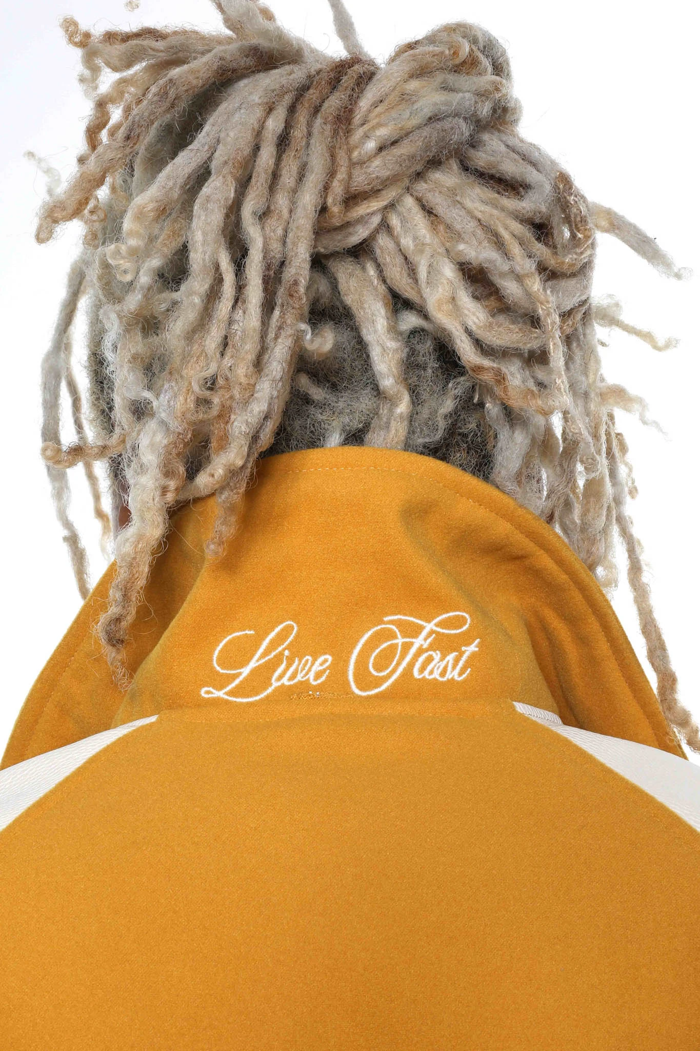 Yellow Rodeo Varsity Jacket - Image 3