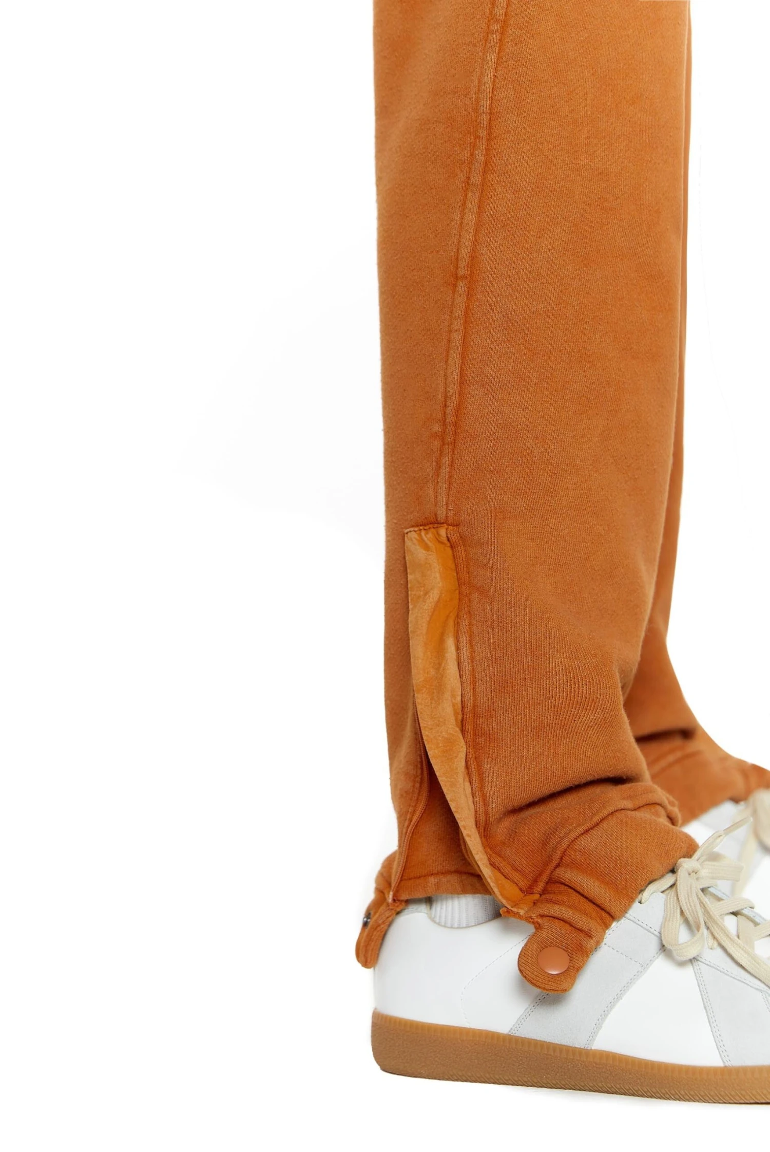 NTRLS Rust Orange Cuffed Joggers - Image 4