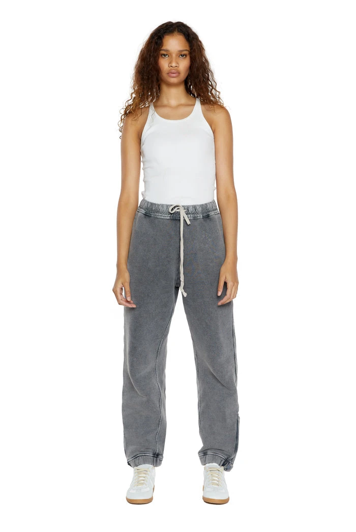 Jaded London NTRLS Chrome Grey Cuffed Joggers - Image 3