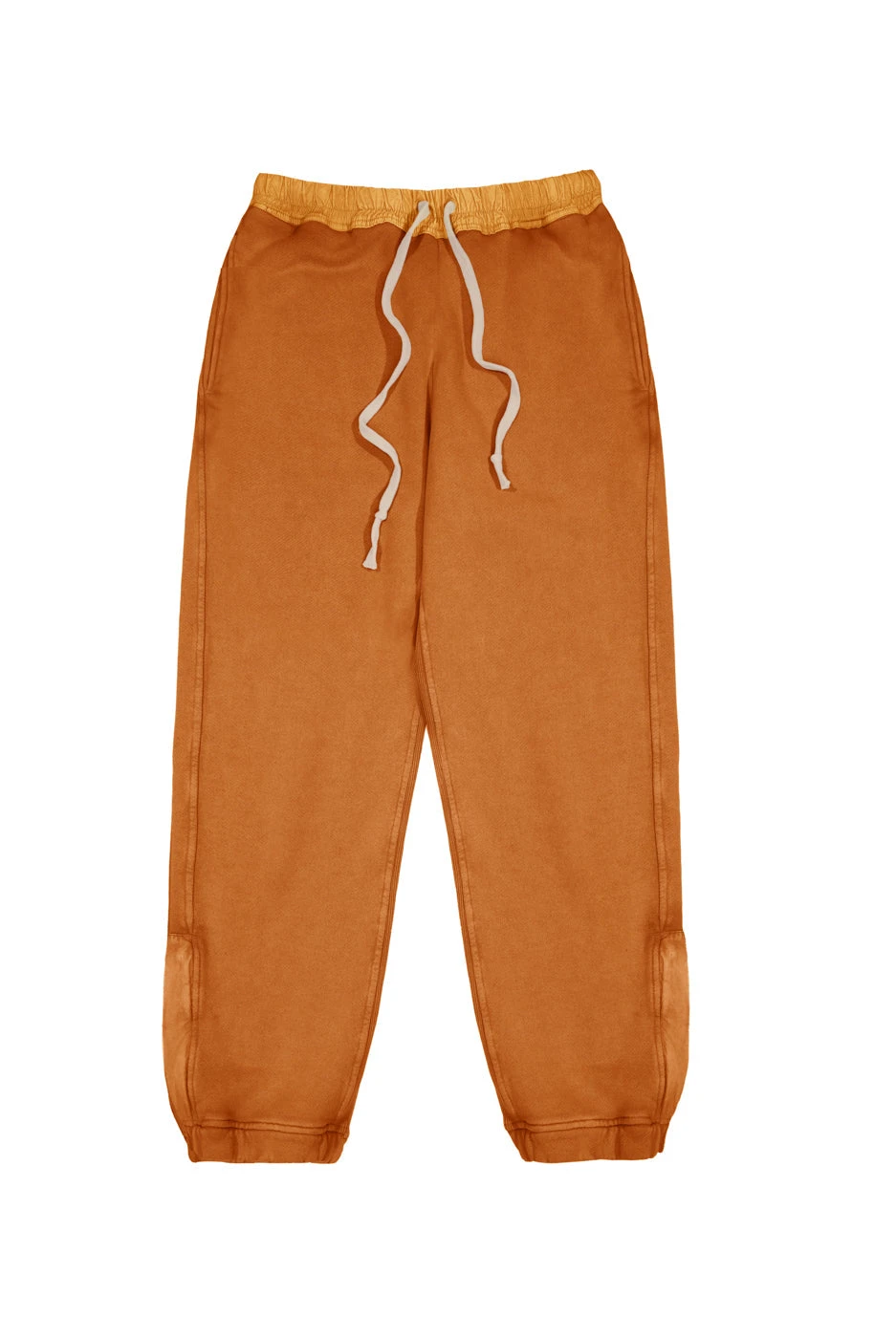 NTRLS Rust Orange Cuffed Joggers - Image 2